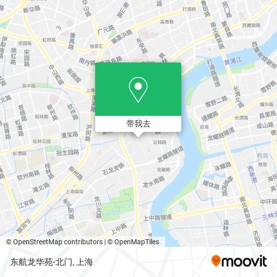 东航龙华苑-北门地图