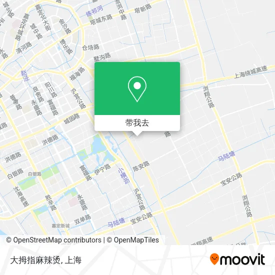大拇指麻辣烫地图