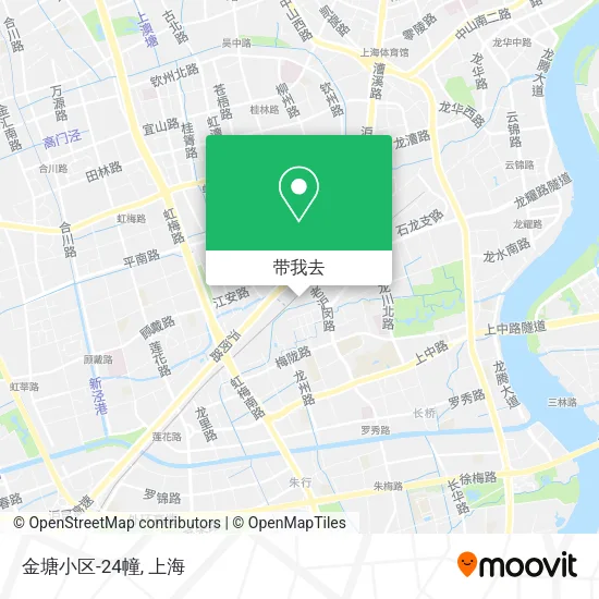 金塘小区-24幢地图