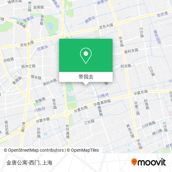 金唐公寓-西门地图