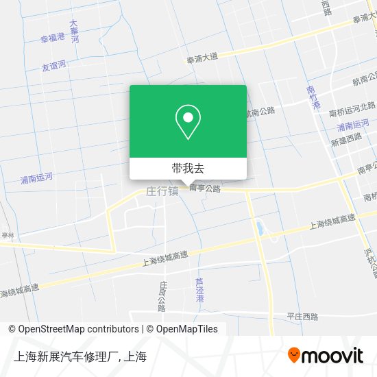 上海新展汽车修理厂地图