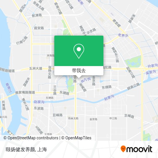 颐扬健发养颜地图