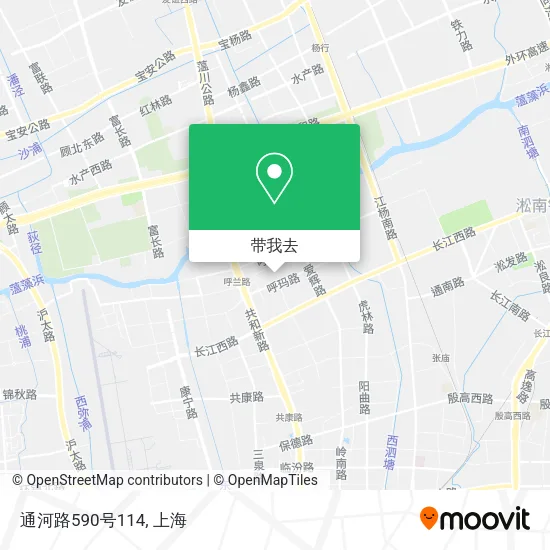 通河路590号114地图