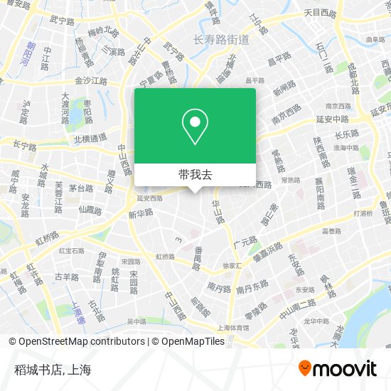 稻城书店地图