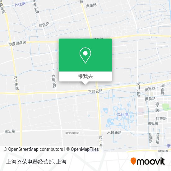 上海兴荣电器经营部地图