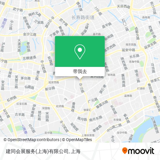 建同会展服务(上海)有限公司地图