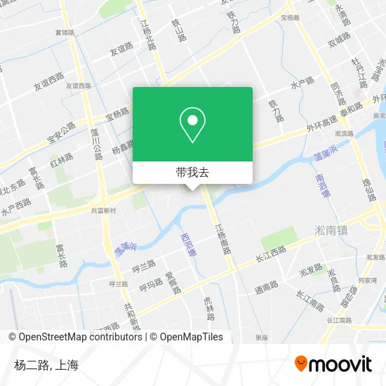杨二路地图