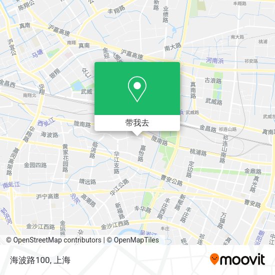 海波路100地图