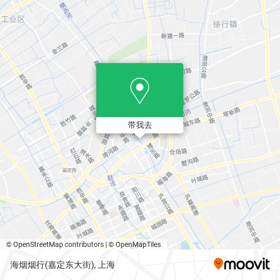海烟烟行(嘉定东大街)地图