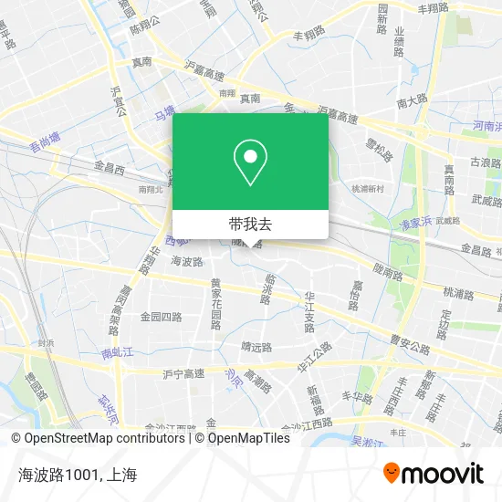 海波路1001地图