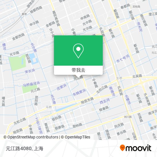 元江路4080地图