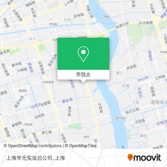 上海华元实业总公司地图