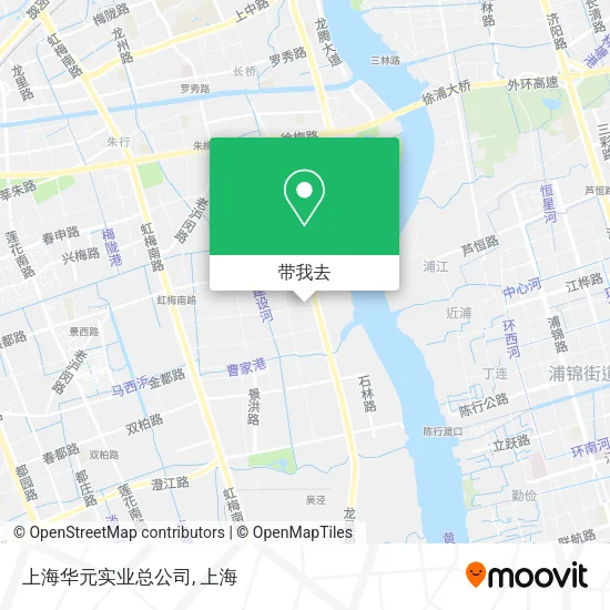 上海华元实业总公司地图