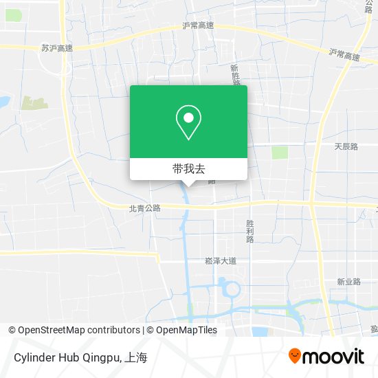 Cylinder Hub Qingpu地图