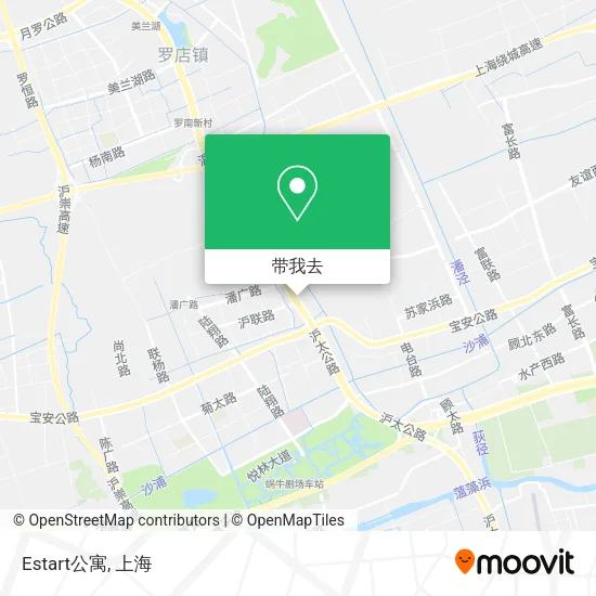 Estart公寓地图