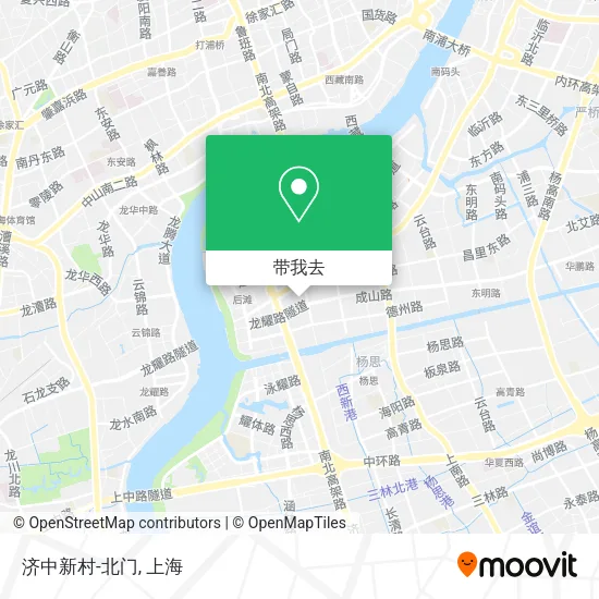 济中新村-北门地图