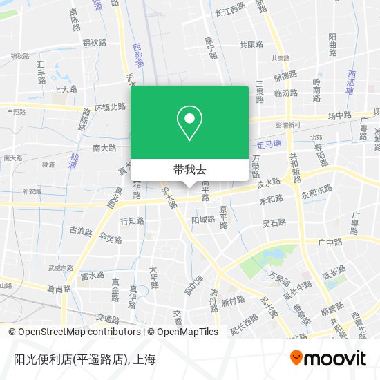 阳光便利店(平遥路店)地图