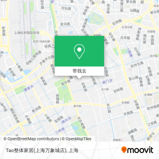 Tao整体家居(上海万象城店)地图