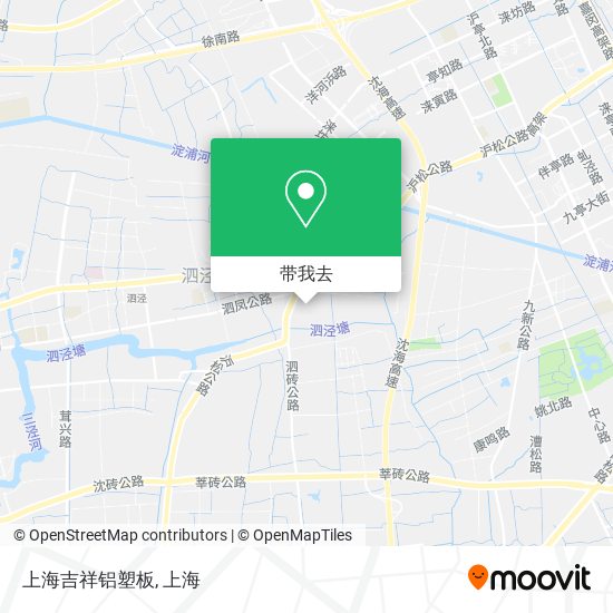 上海吉祥铝塑板地图