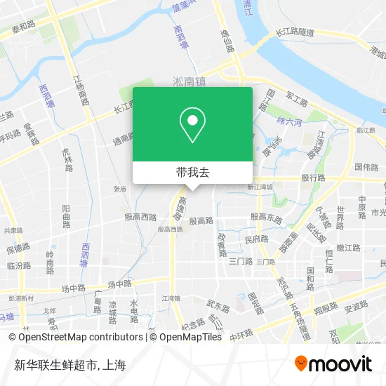 新华联生鲜超市地图
