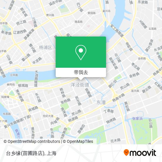 台乡缘(苗圃路店)地图
