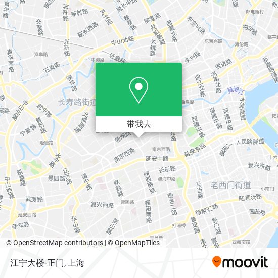 江宁大楼-正门地图