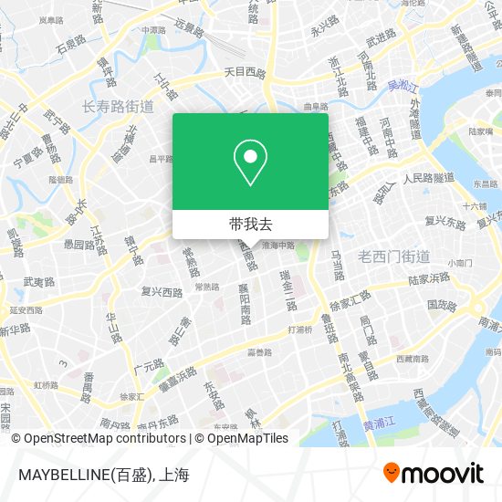 MAYBELLINE(百盛)地图