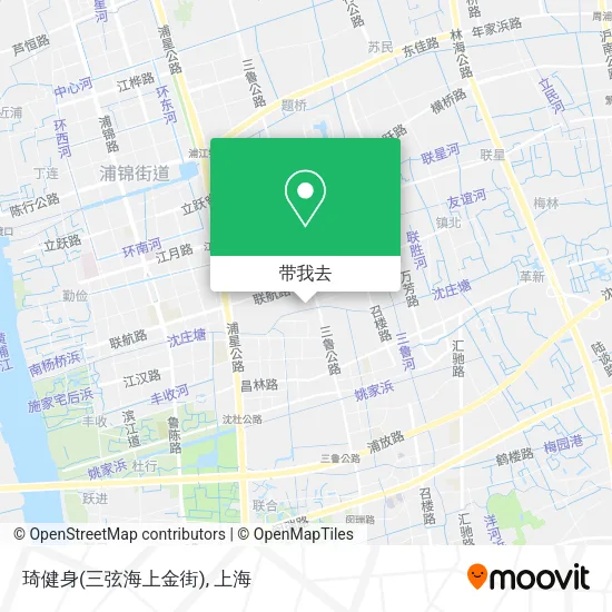 琦健身(三弦海上金街)地图