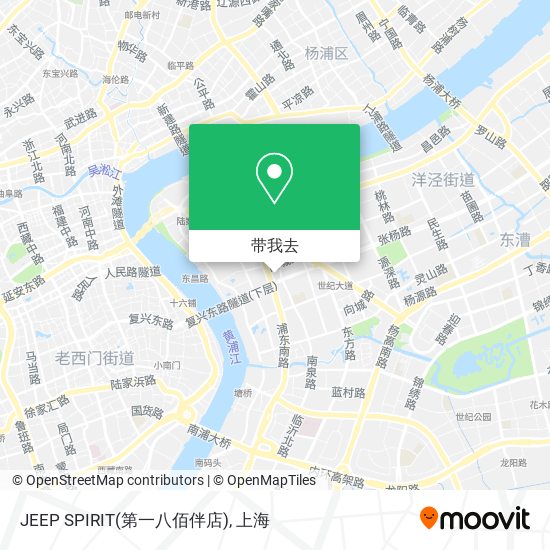 JEEP SPIRIT(第一八佰伴店)地图