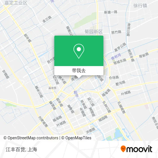 江丰百货地图