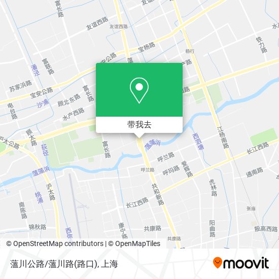 薀川公路/薀川路(路口)地图