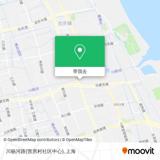 川杨河路(营房村社区中心)地图