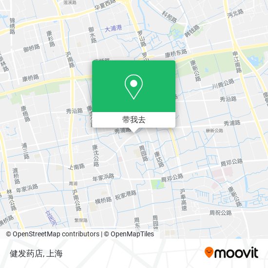 健发药店地图