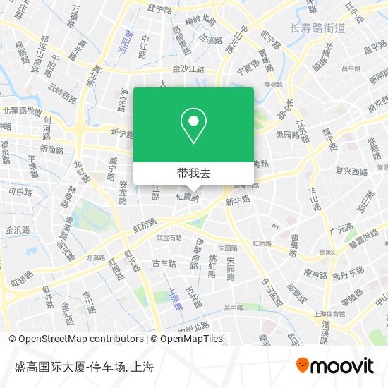 盛高国际大厦-停车场地图