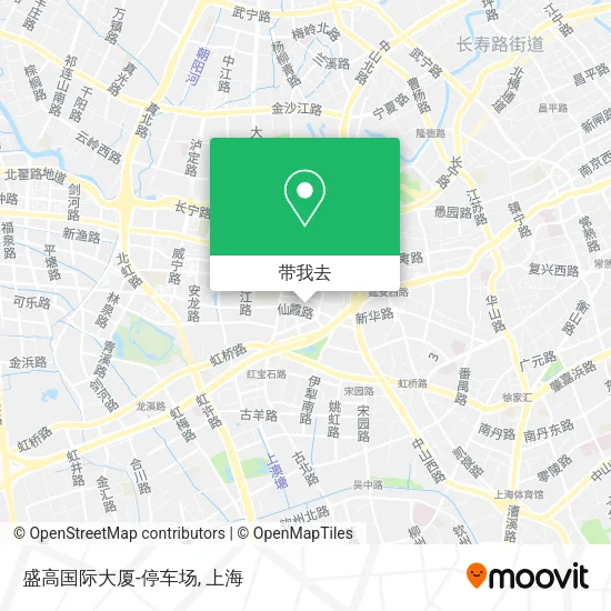 盛高国际大厦-停车场地图