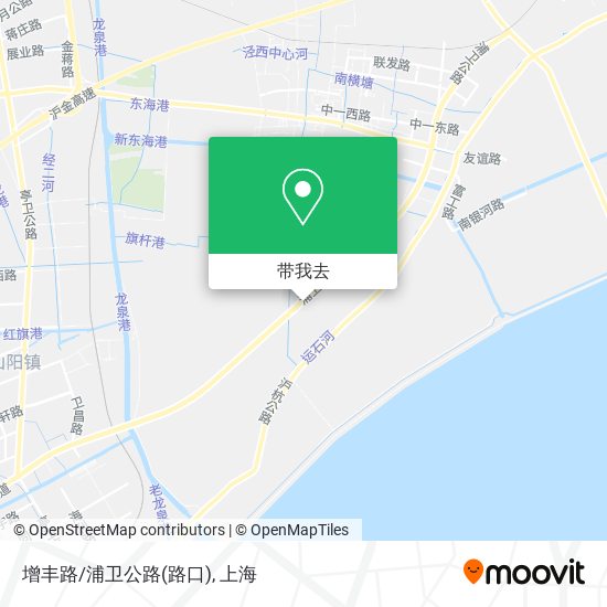 增丰路/浦卫公路(路口)地图