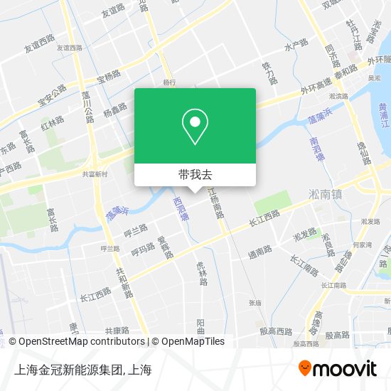 上海金冠新能源集团地图