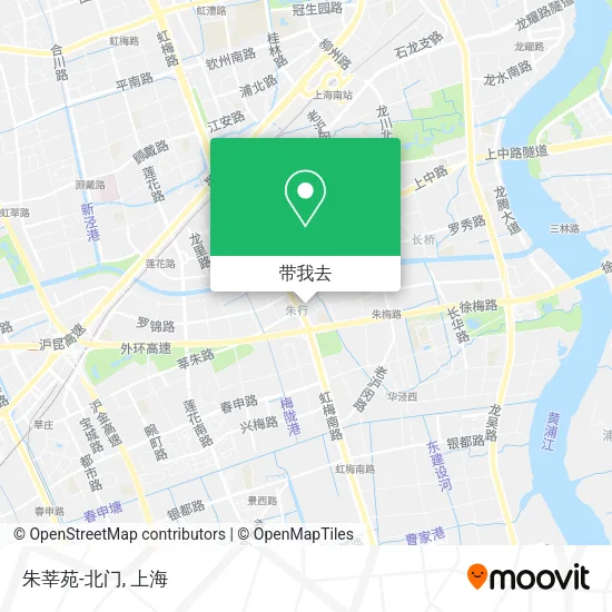 朱莘苑-北门地图