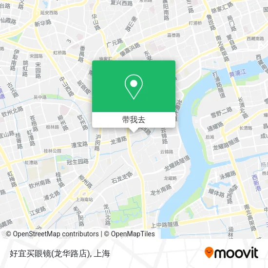 好宜买眼镜(龙华路店)地图