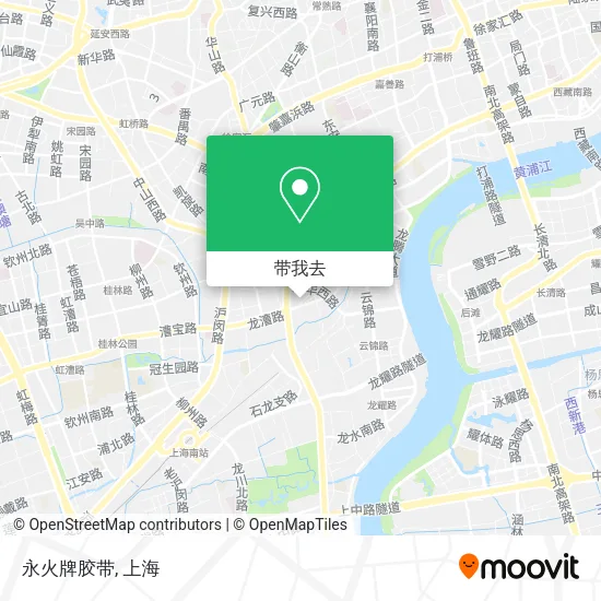 永火牌胶带地图