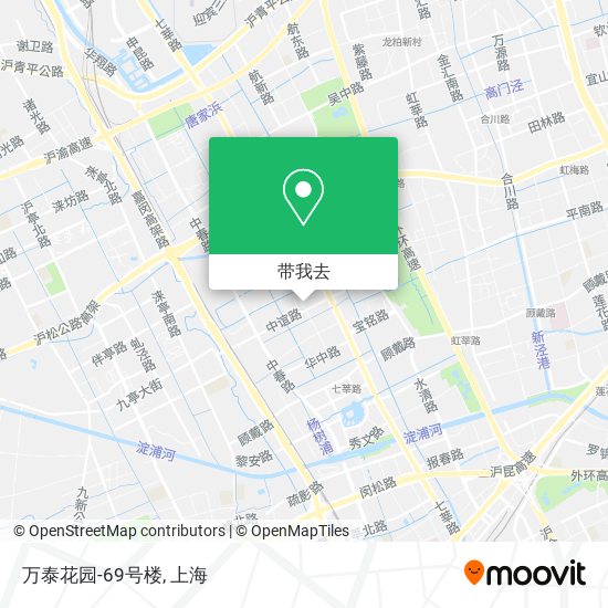 万泰花园-69号楼地图