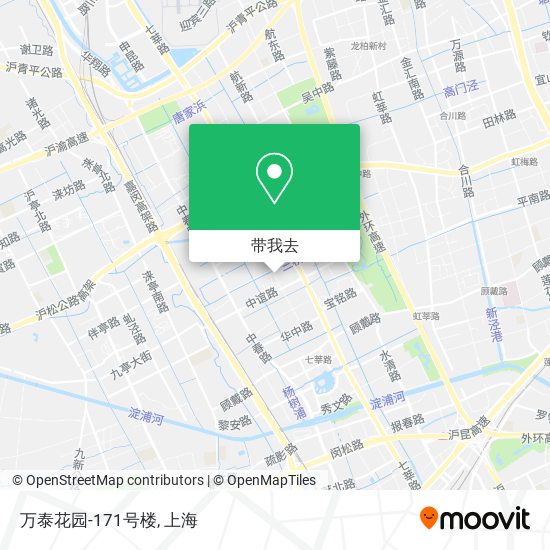 万泰花园-171号楼地图