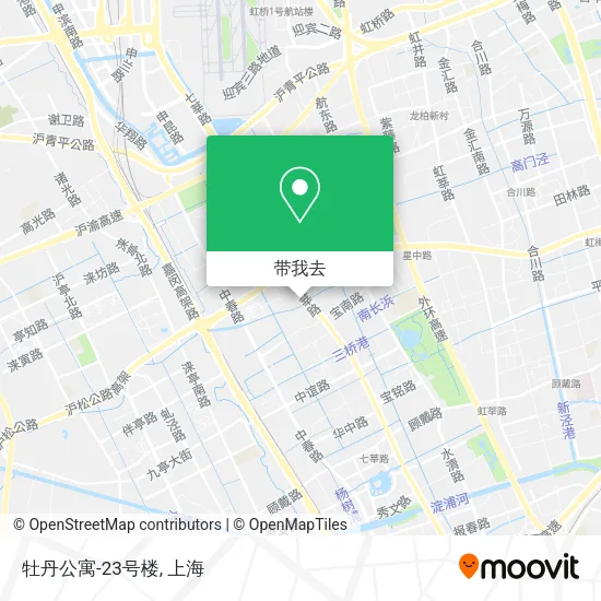 牡丹公寓-23号楼地图