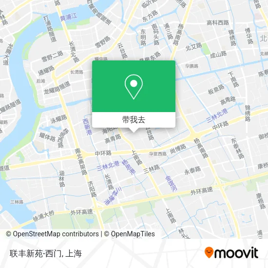 联丰新苑-西门地图