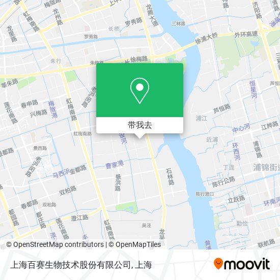 上海百赛生物技术股份有限公司地图