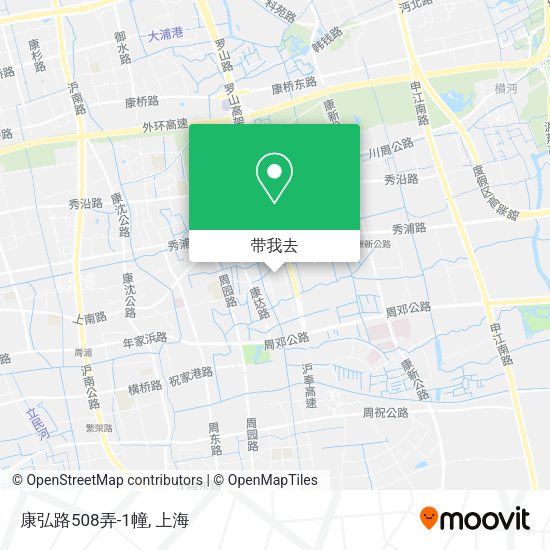 康弘路508弄-1幢地图