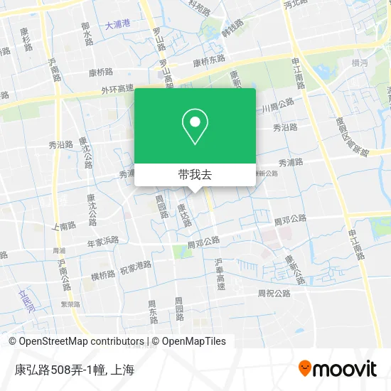 康弘路508弄-1幢地图