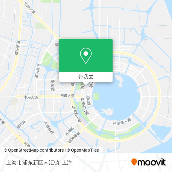 上海市浦东新区南汇镇地图