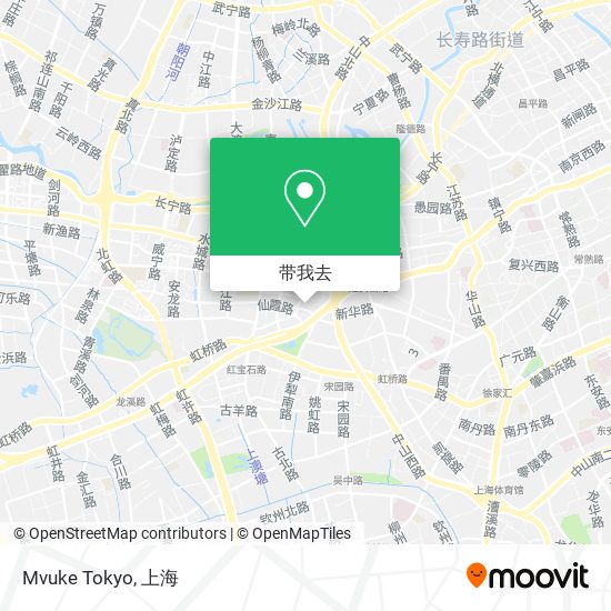 Mvuke Tokyo地图