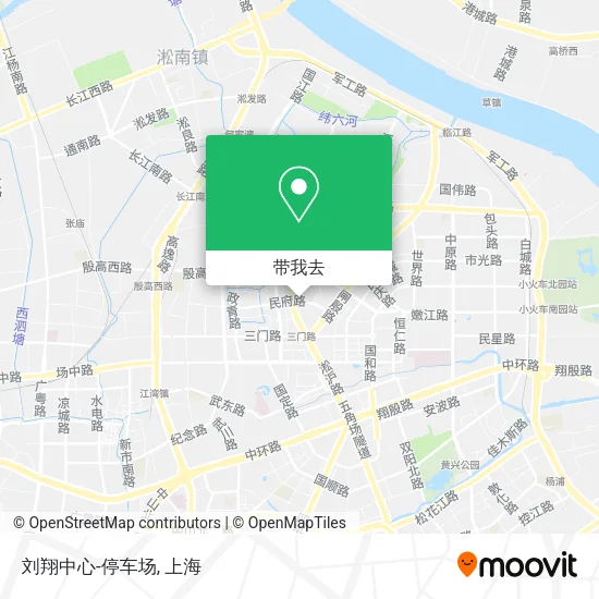 刘翔中心-停车场地图